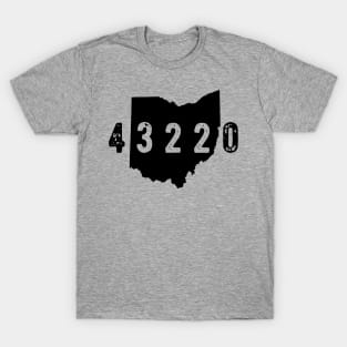 43220 Zip Code Upper Arlington Columbus Ohio T-Shirt